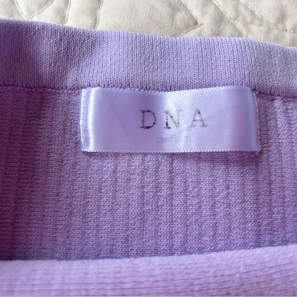 Lavender Ribbed Tube Top - Picture 4 of 5